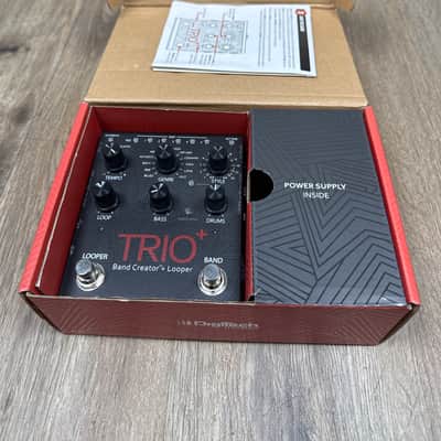 DigiTech TRIO Plus Band Creator + Looper 2010s - Black image 1