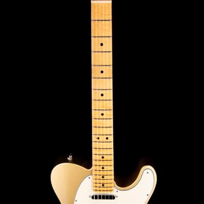 Pre Owned 2009 Fender Custom Shop Custom Deluxe Telecaster HLE Gold With OHSC image 7