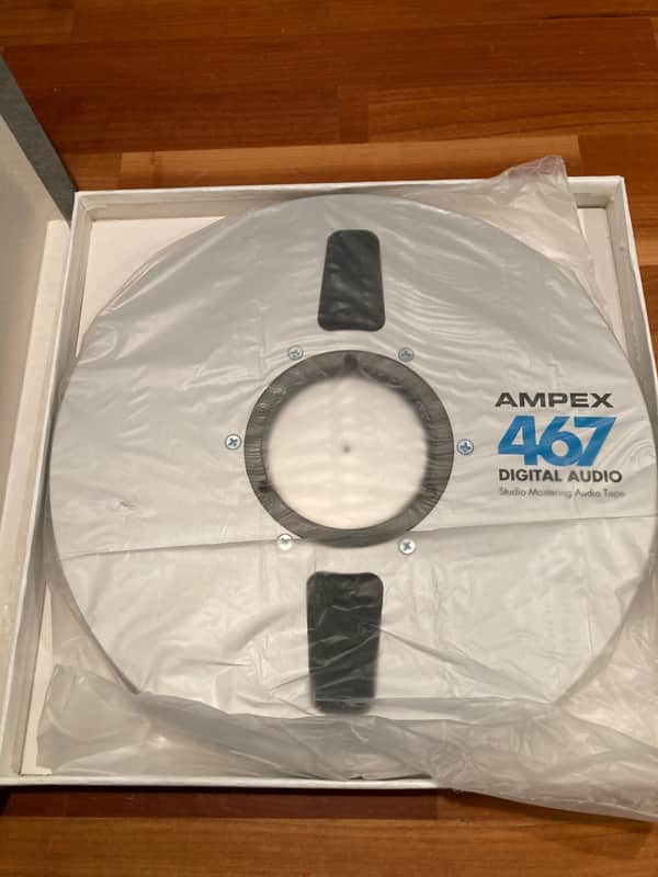 Ampex 467 1/2" X 4900' Digital Audio Tape - New in box w/ sealed cellophane- Original owner-stored in Professional Studio library image 1