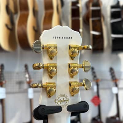 Epiphone Les Paul Custom Pro - Rosewood Fingerboard, Alpine White, Used image 11