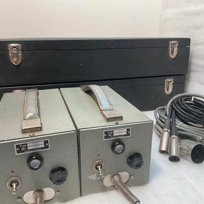 NEUMANN MM3 MATCHED #161#162 TUBE TELEUNKEN AC 701K vintage image 7