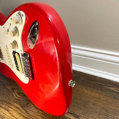 1992 Korean Squier Stratocaster Torino Red (MIK) image 16