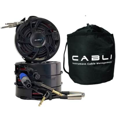 SINGULAR SOUND CABLI PACK Instrument Cable Management 4 Holders & 1 Carry Bag image 2