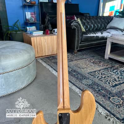 Fender Crafted in Japan (CIJ) 1975 Reissue Jazz Bass (JB75) – Natural Ash with Maple Neck (2004-2005) image 15