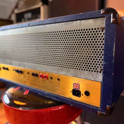 Marshall 6100 30th Anniversary Series 3-Channel 100-Watt Guitar Amp Head 1992 - 1997 - Blue Rare Edition image 13
