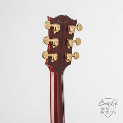 Gibson SJ-200 Standard Maple Acoustic-Electric Guitar — Wine Red image 5