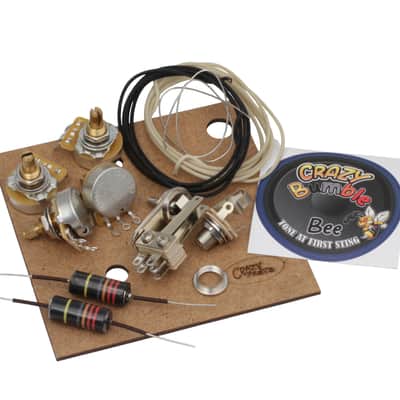 Vintage style Electric Upgarde Kit for Gibson SG incl. Bumble Bee Caps image 1