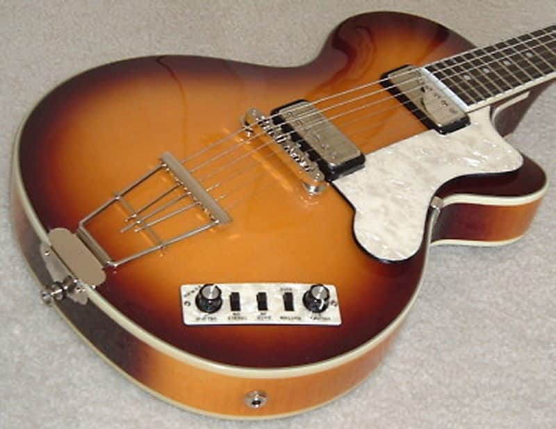 Hofner CT Club 6 String Guitar Antique Sunburst | Reverb