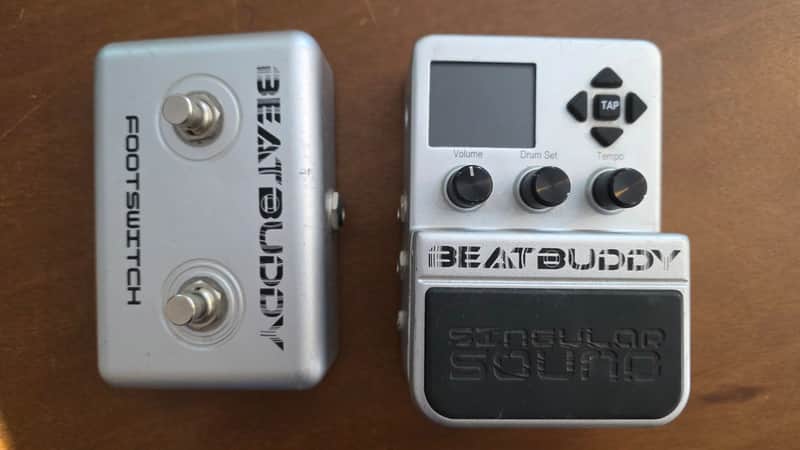 Singular Sound BeatBuddy with Footswitch 2010s - Silver image 1