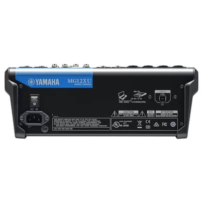 Yamaha MG12XU 12-Channel 6-Mic Input Four Bus Mixer with Effects & USB image 4