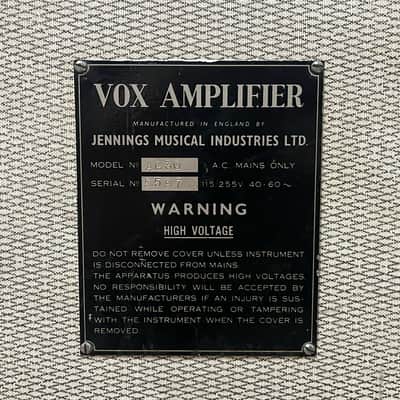 Vox Vintage RARE AC-30 1959/60 Guitar Combo - Local Pickup Only! image 4