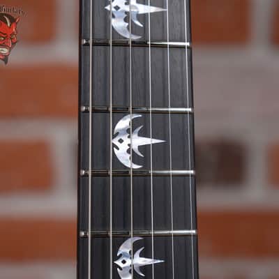 ESP Custom Shop Chris Degarmo Signature M-II HS Snow White with Triryche Empire Logo 2026 w/OHSC image 11