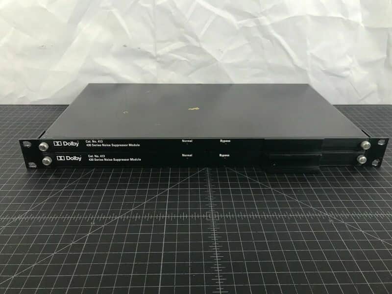 Dolby Laboratories 430 Background Noise Suppressor Cat. 413 2 Channel image 1