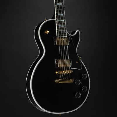 Gibson Les Paul Custom Ebony Gloss - Custom Electric Guitar image 6
