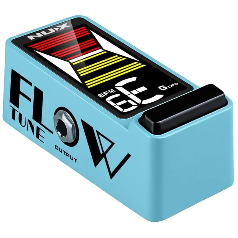 Nu-X Flow Tune Guitar Tuner Pedal - NTU-3 mkII Blue image 1