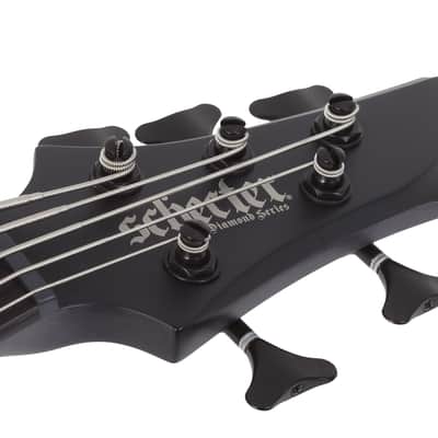 Schecter Stiletto-5 Stealth Pro Satin Black image 15