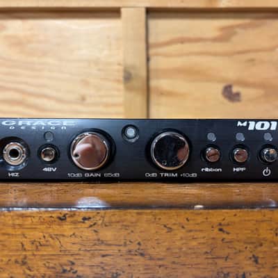 Grace Design m101 Single Channel Mic Preamp 2010s - Black image 1