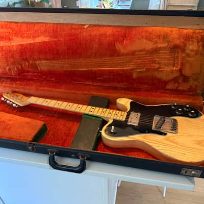 1977 Fender Telecaster Custom - Maple Fretboard, Natural image 2