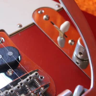 FENDER Stories Collection Mike Campbell Red Dog Telecaster, Maple Fingerboard, Red Dog Red, HARDCARE, 3, 90 KG image 13