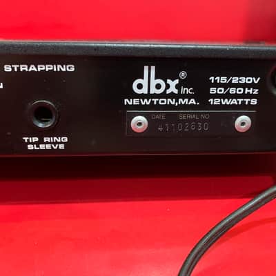 dbx 160X Compressor / Limiter 2000s - Black Bild 8