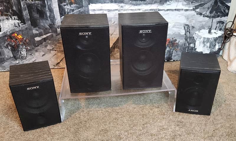 Immagine Sony Sony SS-MSP7000 front/SS-SRP7000 surrounds) 90s - Black - 1