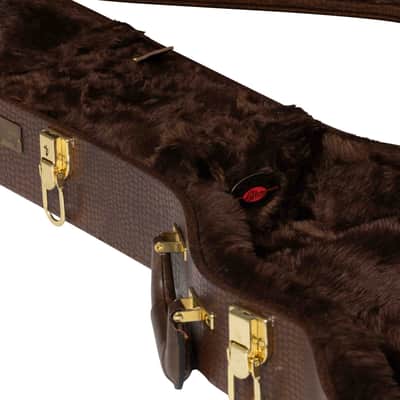 Gibson Accessories ASLFTCASE-GTR-LPJ Lifton Historic Hardshell Case Les Paul Jr. Gator Skin image 3