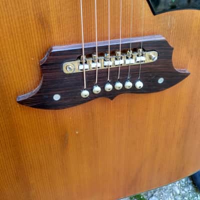 1970 Terada FW-943 Hummingbird Acoustic Guitar MIJ image 6