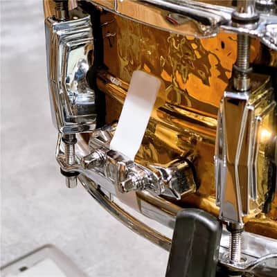 Ludwig USED ​​LB550K [Hammered Bronze Snare Drum / 14x5] image 3