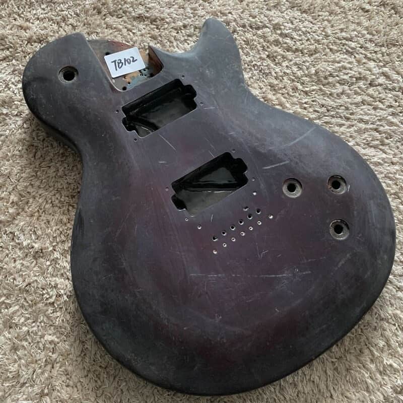 Single Cut Mahogany Wood Guitar Les Paul LP Body image 1
