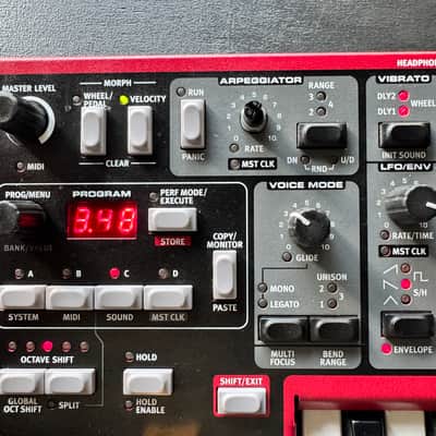 Nord Lead A1 49-Key 26-voice Polyphonic Synthesizer 2014 - 2022 - Red image 4