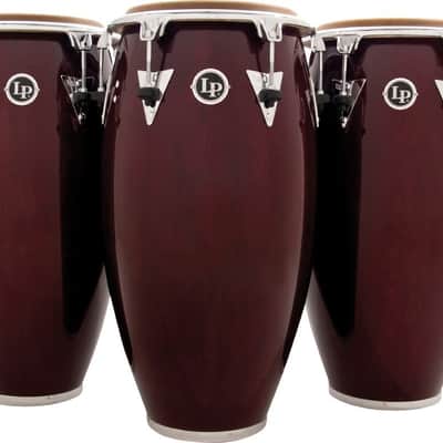 Latin Percussion Classic Top-Tuning 12-1/2 Tumba - Vintage Sunburst/Chrome (LP552T-VSB) image 3