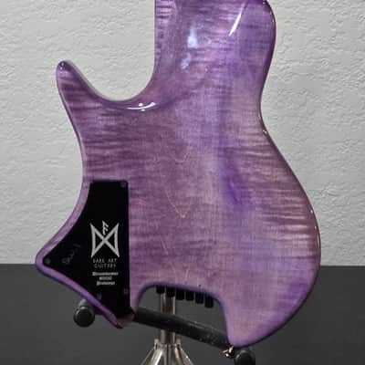 Dark Art Guitars -Dreamweaver - headless guitar- semi-hollow body image 10