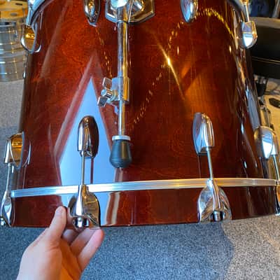 Gretsch USA Custom Bass Drum 22x22 - Walnut High Gloss (2006) image 11
