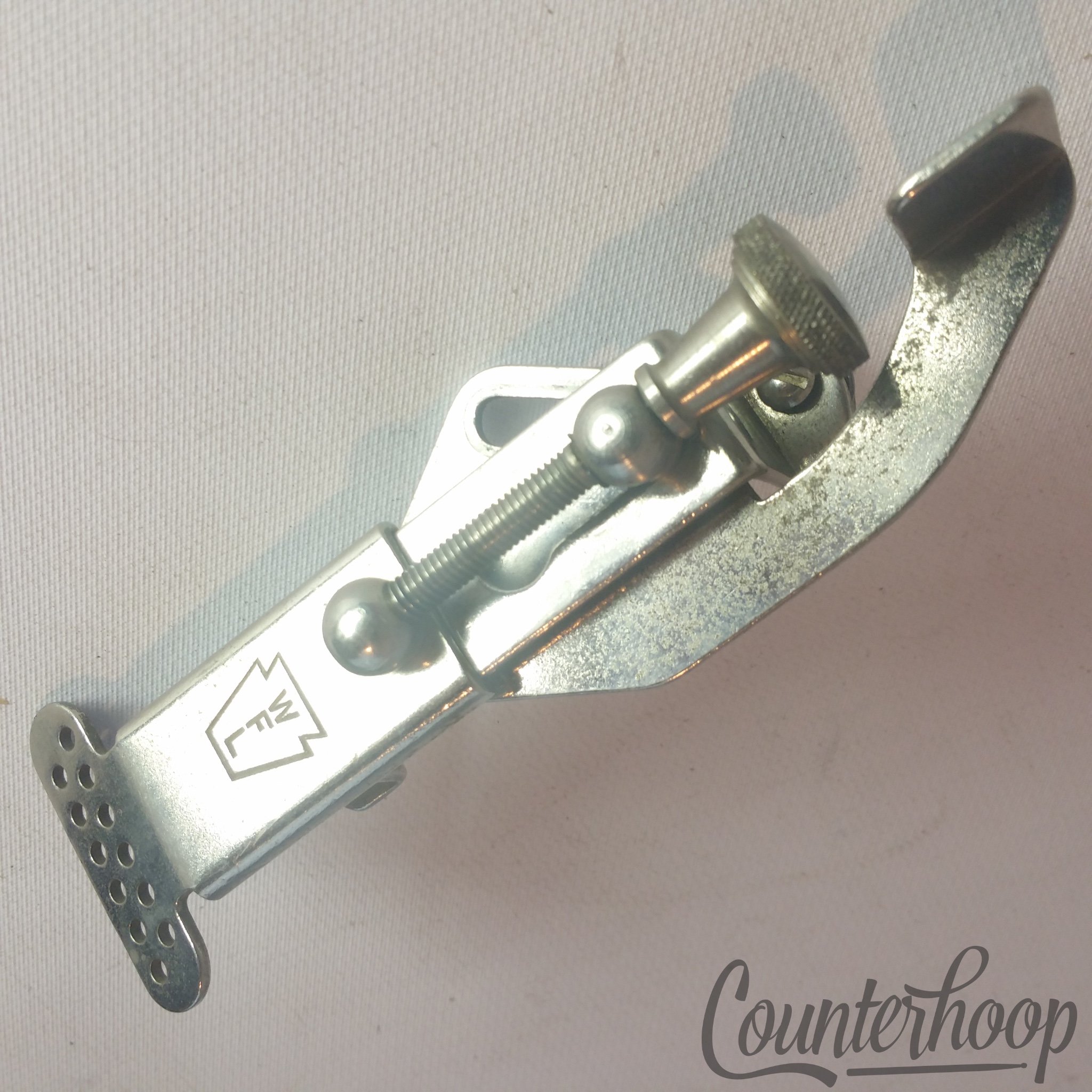NOS WFL Ludwig P83 Snare Drum Strainer Throw-Off Nickel Jazz Fest Vintage 50s* - Mint / 6.95/24.95 — main photograph