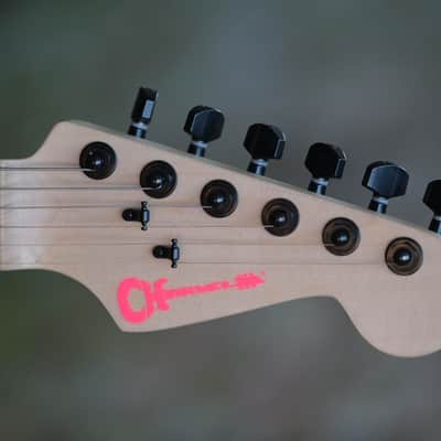 Charvel Sean Long Signature Pro-Mod San Dimas® Style 1 HH HT M - Neon Pink(1) image 2