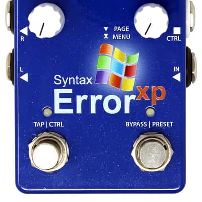 Alexander Pedals Syntax Error XP 2026 - Present - Blue image 1