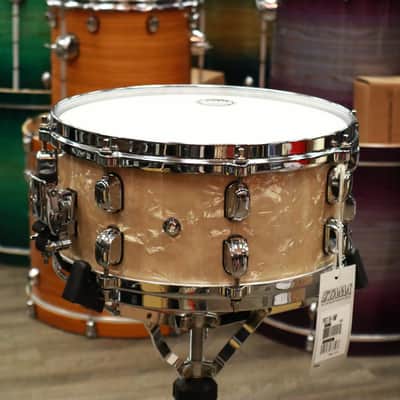 Tama Starclassic Performer Birch/ Bubinga 6x13" Snare Drum (Vintage Marine Pearl) image 5