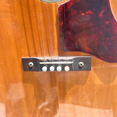 Acoustic Electric Tenor Guitar - Harmony w carrying bag image 4