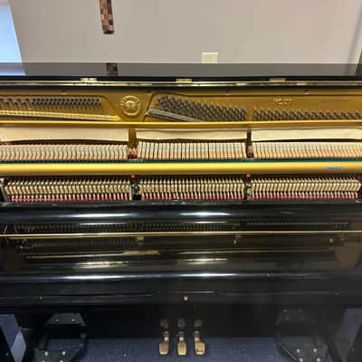 Yamaha U1 professional Acoustic Piano 1972-1973 Polished Ebony image 3
