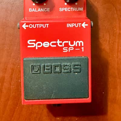 1979 Boss Spectrum SP-1 Pedal Original Made In Japan Silver Screw
