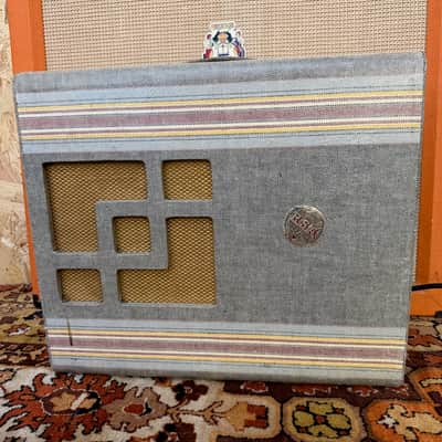 Immagine Vintage 1950s RSA / Selmer TV10 'Deck Chair Fabric' 1x10 Valve Amplifier Combo - 2