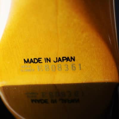 Fender Jazzmaster (1988) – JM66-70 Black / Fujigen Japan E-Serial / Vintage MIJ / Rare image 13