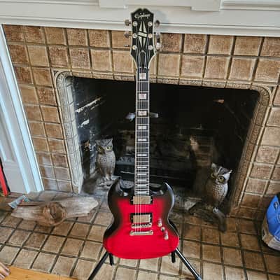 Epiphone SG Prophecy 2021 - Red Tiger Aged Gloss image 1