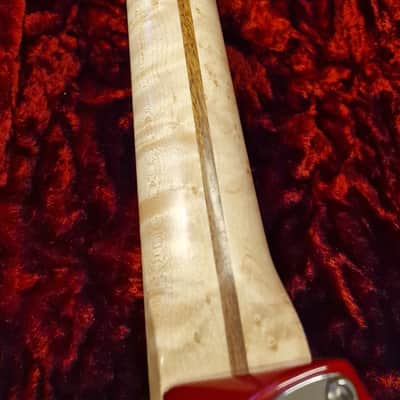 Fender Custom Shop Deluxe Stratocaster Candy Apple Red HSS AAA Flame USA image 21