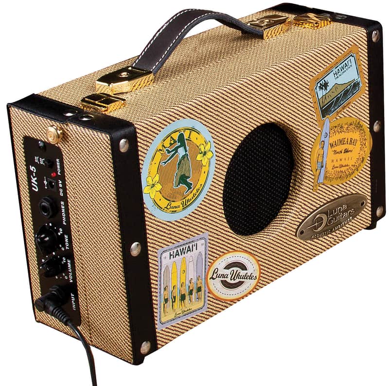 Luna UKE SA 5 Ukulele Suitcase Amp image 1