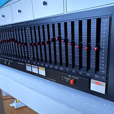 Technics SH-5055 High-Fidelity Stereo Graphic Equaliser 1989 - Excellent image 3