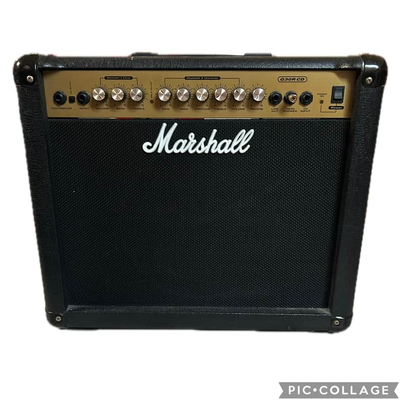 Marshall MG G30RCD 2-Channel 30-Watt 1x10" Solid State Guitar Combo 2000 - 2003 - Black image 1
