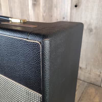 2002 Bacino Hand Wired 18W Marshall Combo Clone - Black image 7