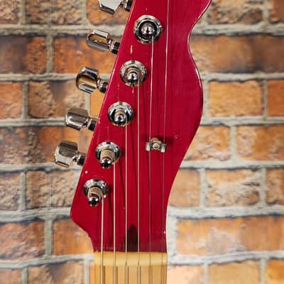 Fender American Telecaster Medallion Partscaster Trans Red Custom Shop Pick Ups image 4