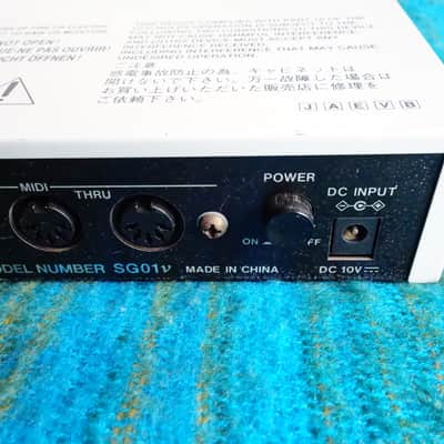 Akai SG01v Vintage Sound Module - 90's Synthesizer w/ AC Adapter - G99 image 8